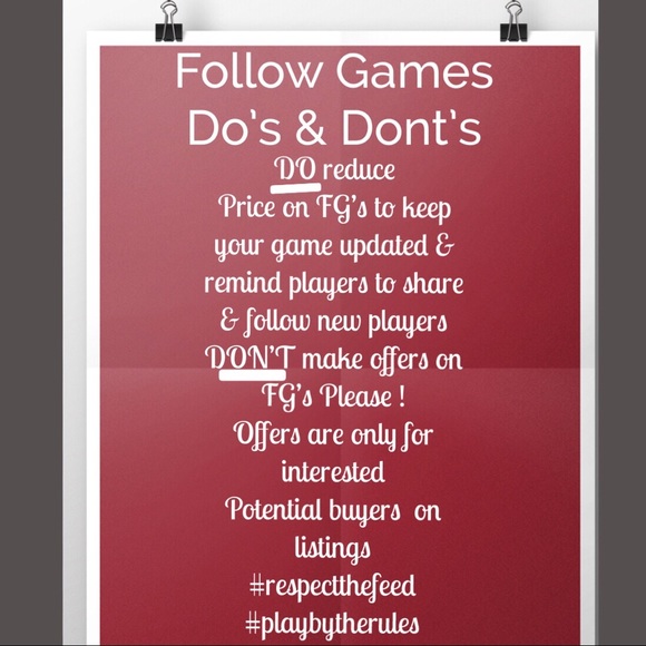 Posh Party Hang Over & Follow Game Share & Tag Plz - Picture 7 of 11